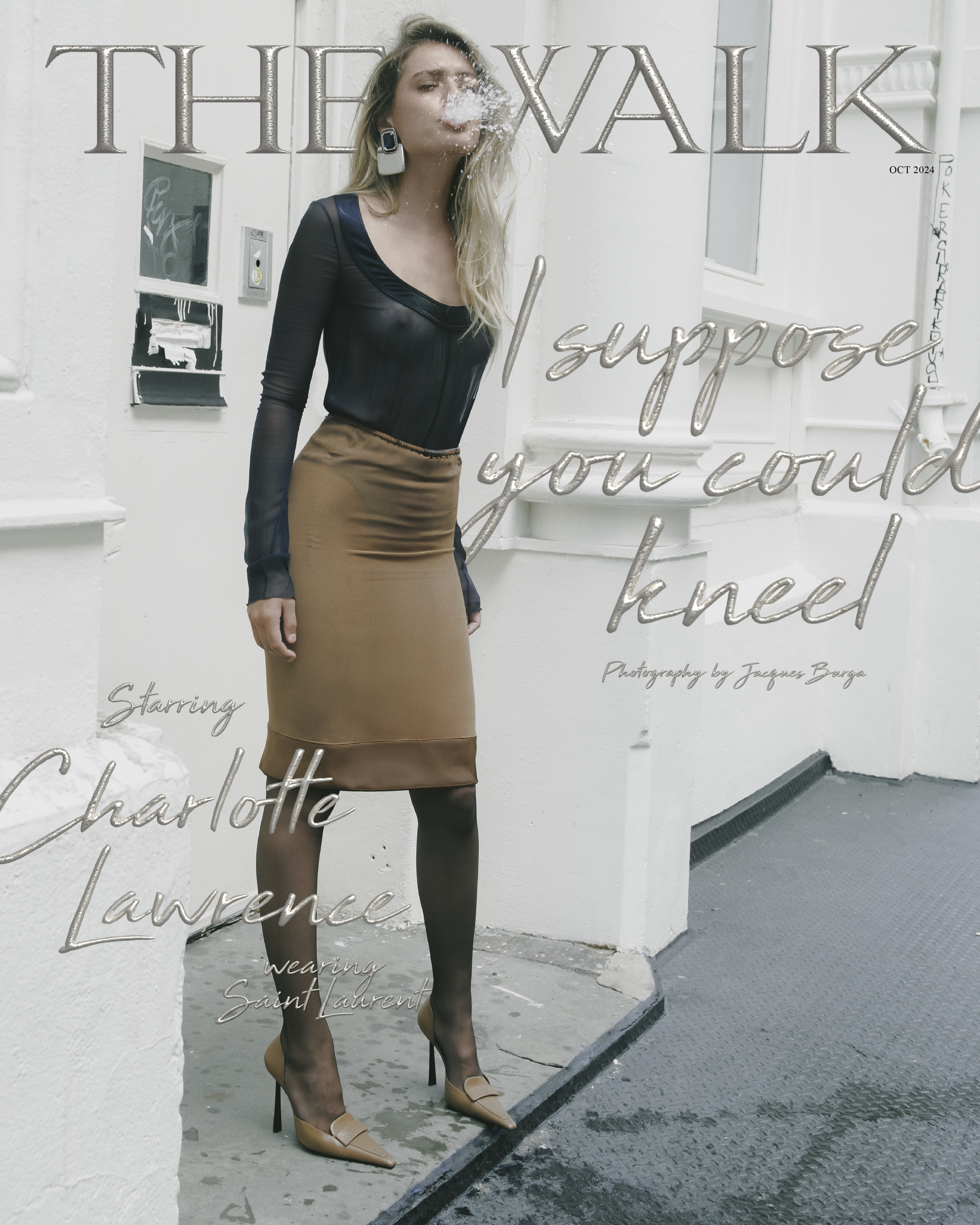 CHARLOTTE LAWRENCE: I SUPPOSE YOU COULD KNEEL